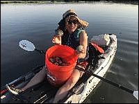 2018 06 clamming with mike